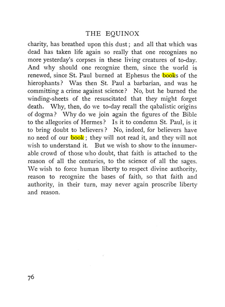 Original scan of The Equinox (Volume I, Number X), PDF page 374