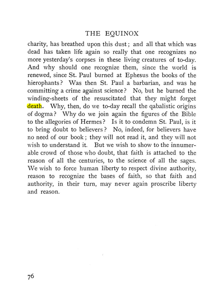 Original scan of The Equinox (Volume I, Number X), PDF page 374