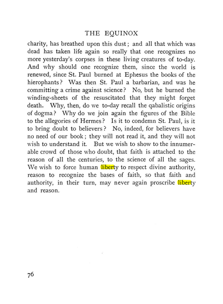 Original scan of The Equinox (Volume I, Number X), PDF page 374