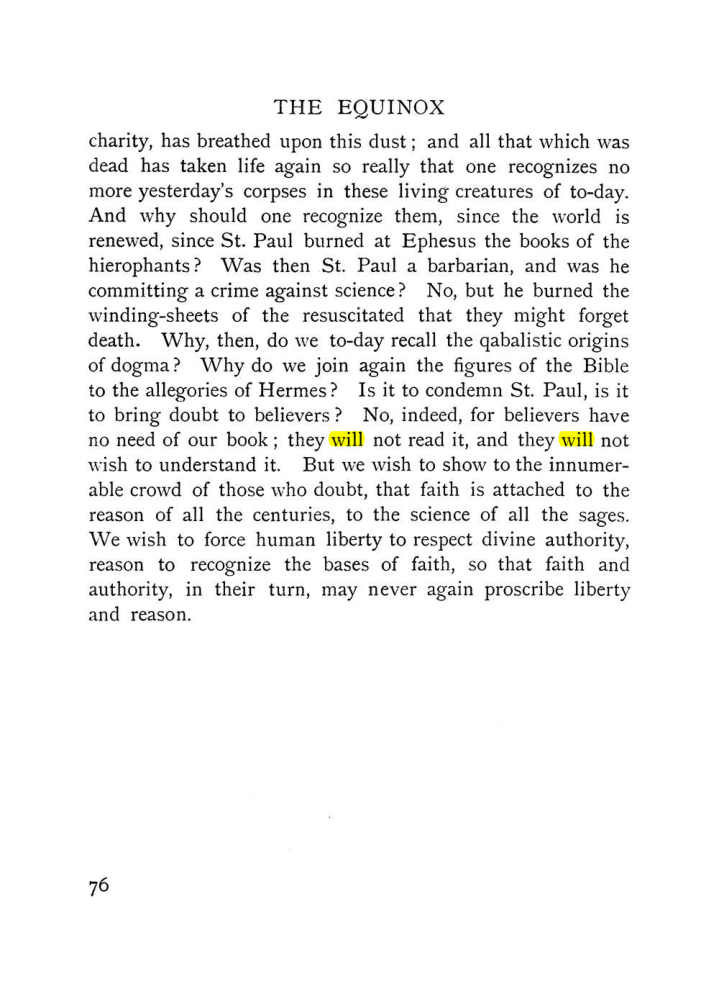 Original scan of The Equinox (Volume I, Number X), PDF page 374