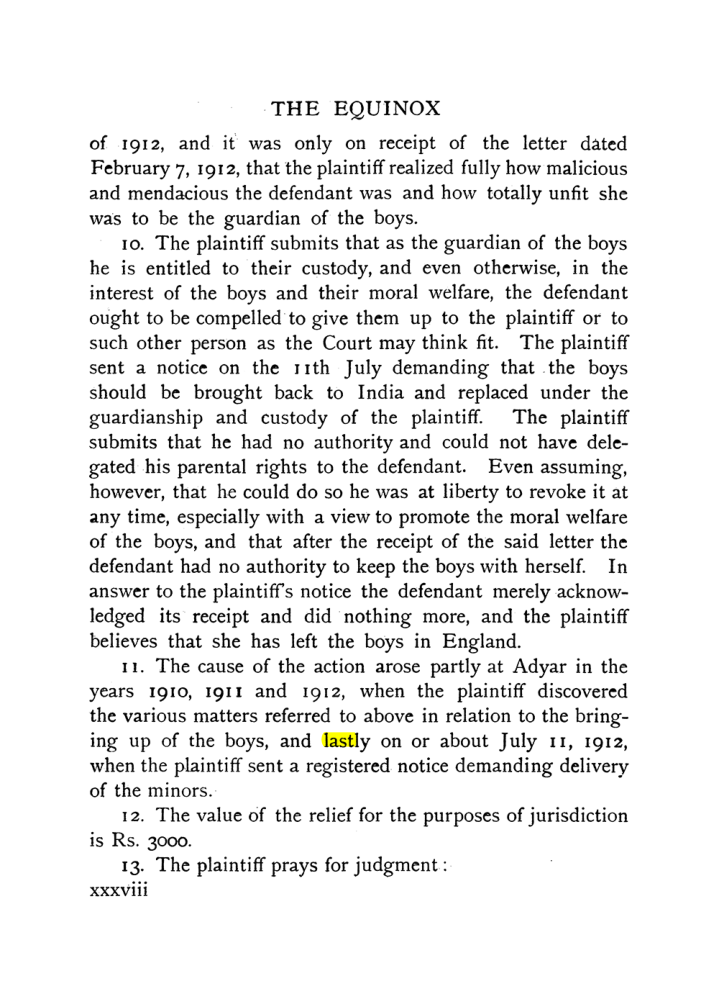 Original scan of The Equinox (Volume I, Number X), PDF page 38