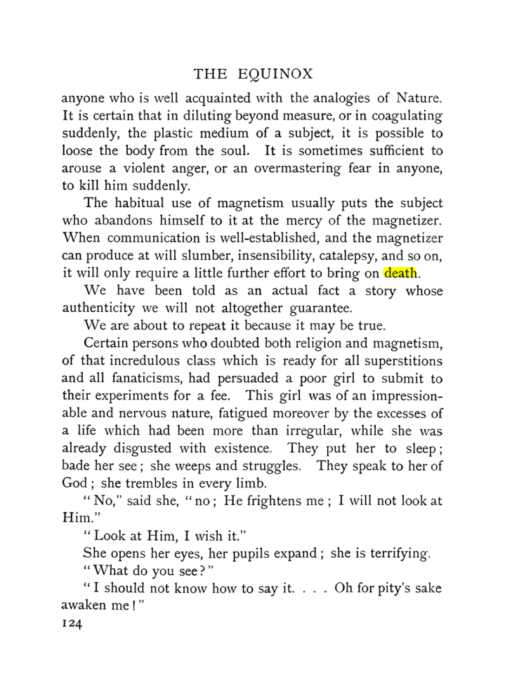 Original scan of The Equinox (Volume I, Number X), PDF page 422