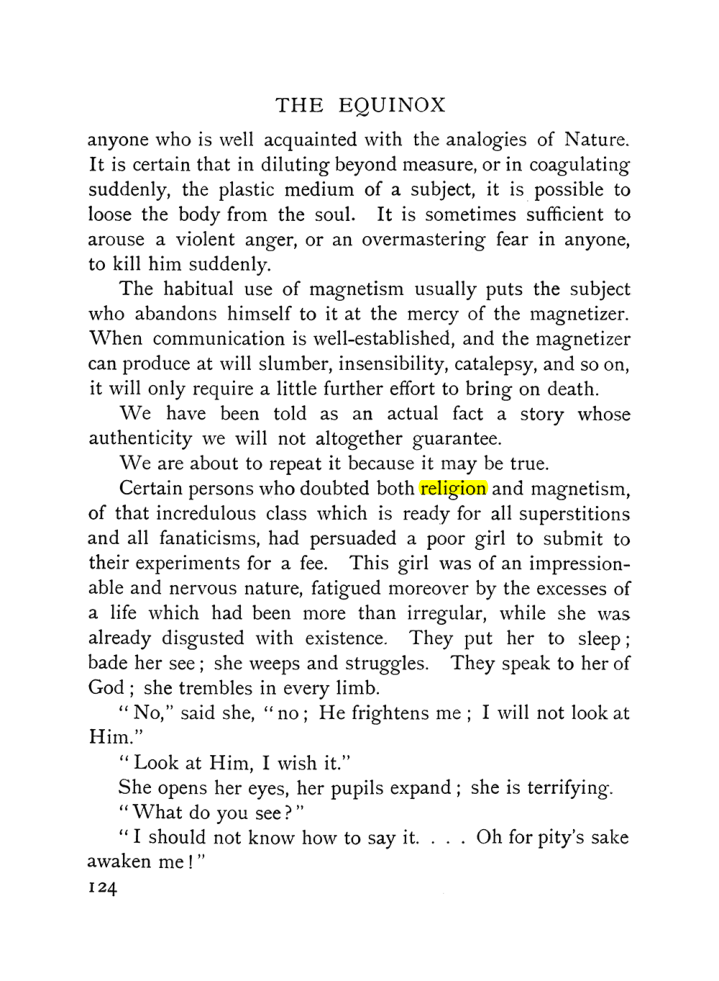 Original scan of The Equinox (Volume I, Number X), PDF page 422