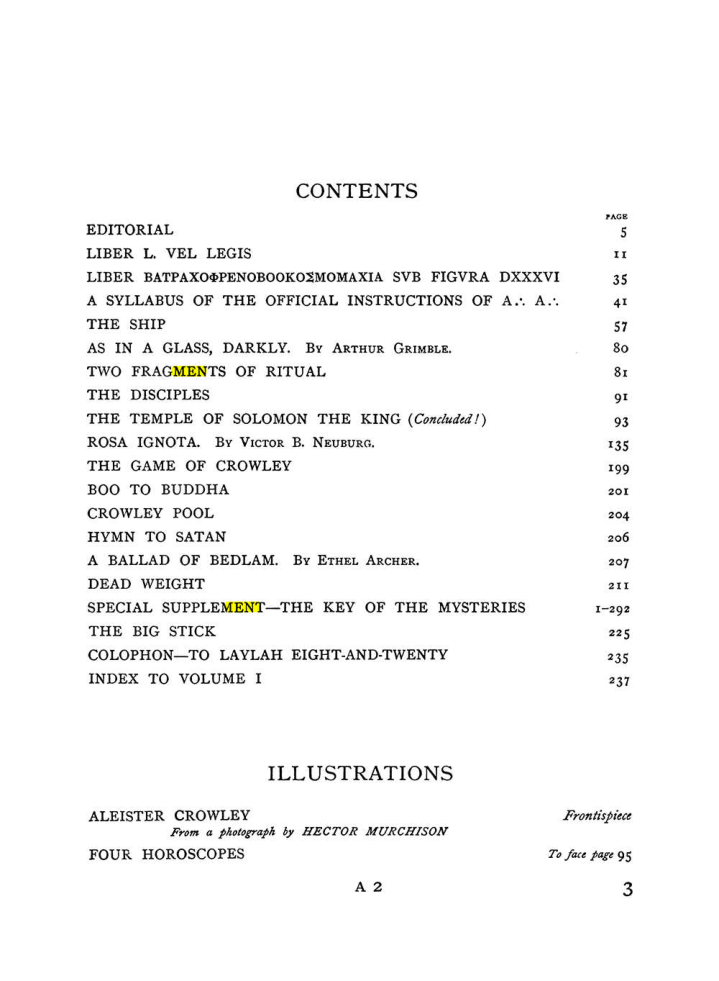 Original scan of The Equinox (Volume I, Number X), PDF page 43