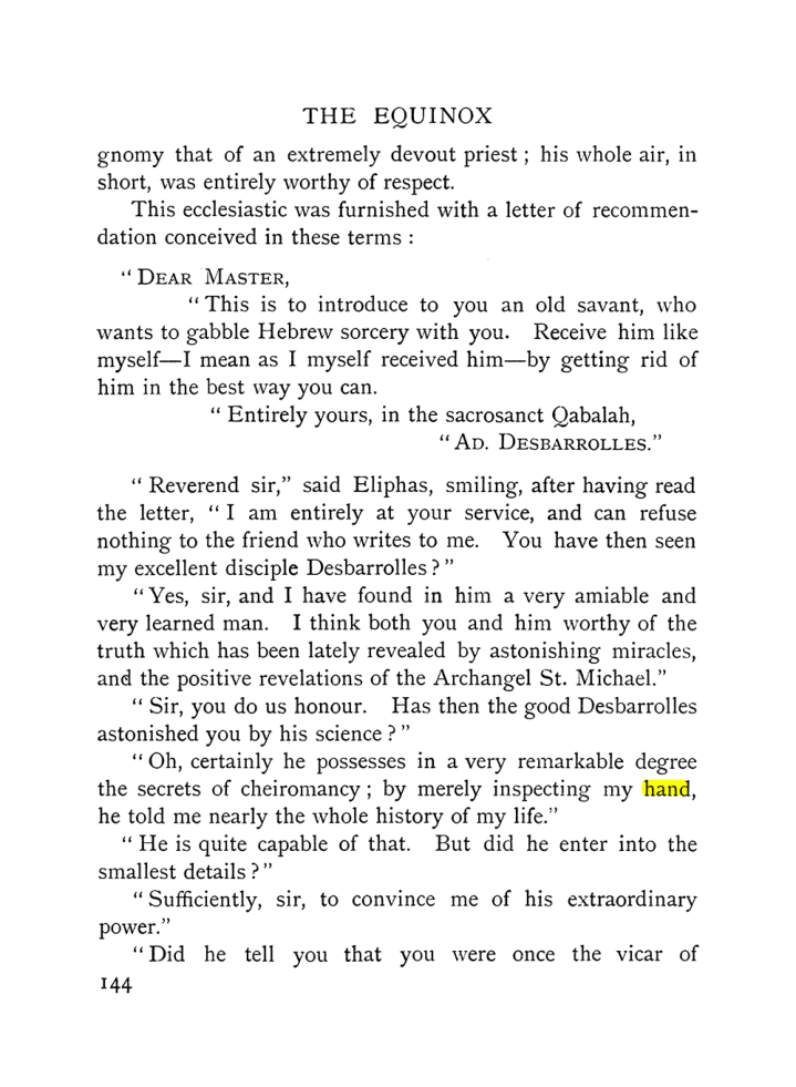Original scan of The Equinox (Volume I, Number X), PDF page 442