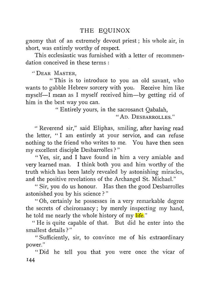 Original scan of The Equinox (Volume I, Number X), PDF page 442