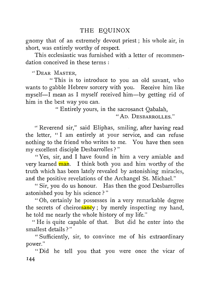 Original scan of The Equinox (Volume I, Number X), PDF page 442