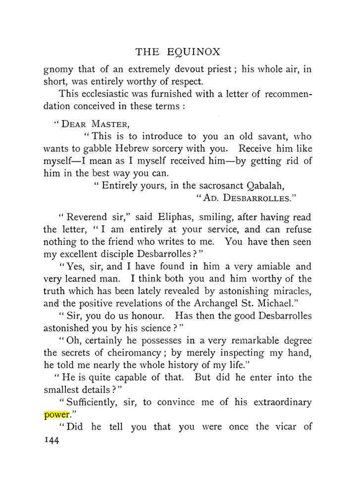 Original scan of The Equinox (Volume I, Number X), PDF page 442