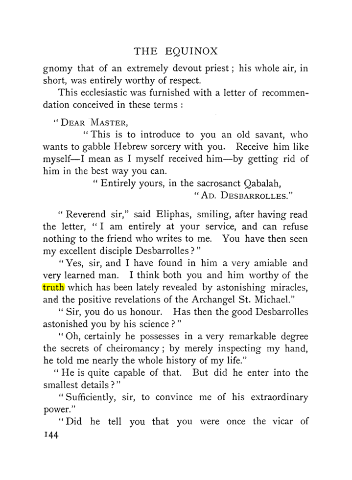 Original scan of The Equinox (Volume I, Number X), PDF page 442