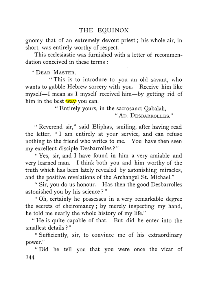 Original scan of The Equinox (Volume I, Number X), PDF page 442