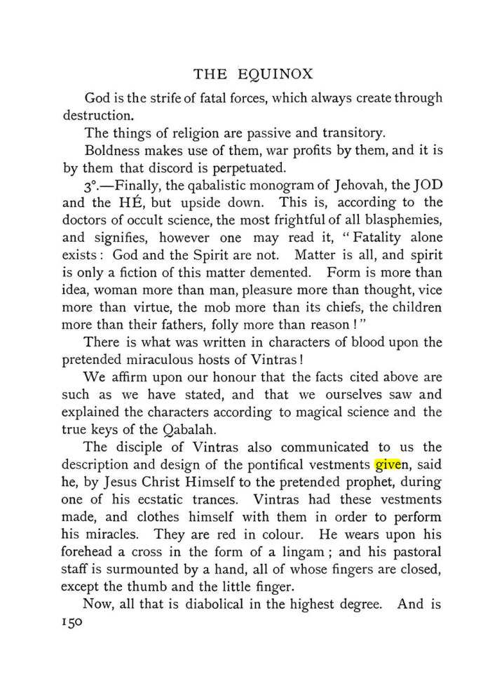 Original scan of The Equinox (Volume I, Number X), PDF page 448
