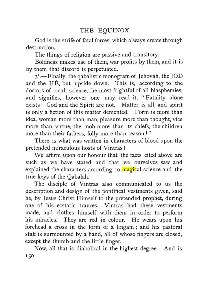 Original scan of The Equinox (Volume I, Number X), PDF page 448