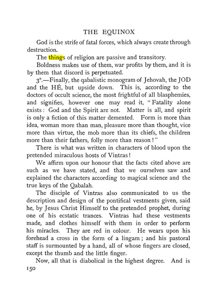 Original scan of The Equinox (Volume I, Number X), PDF page 448