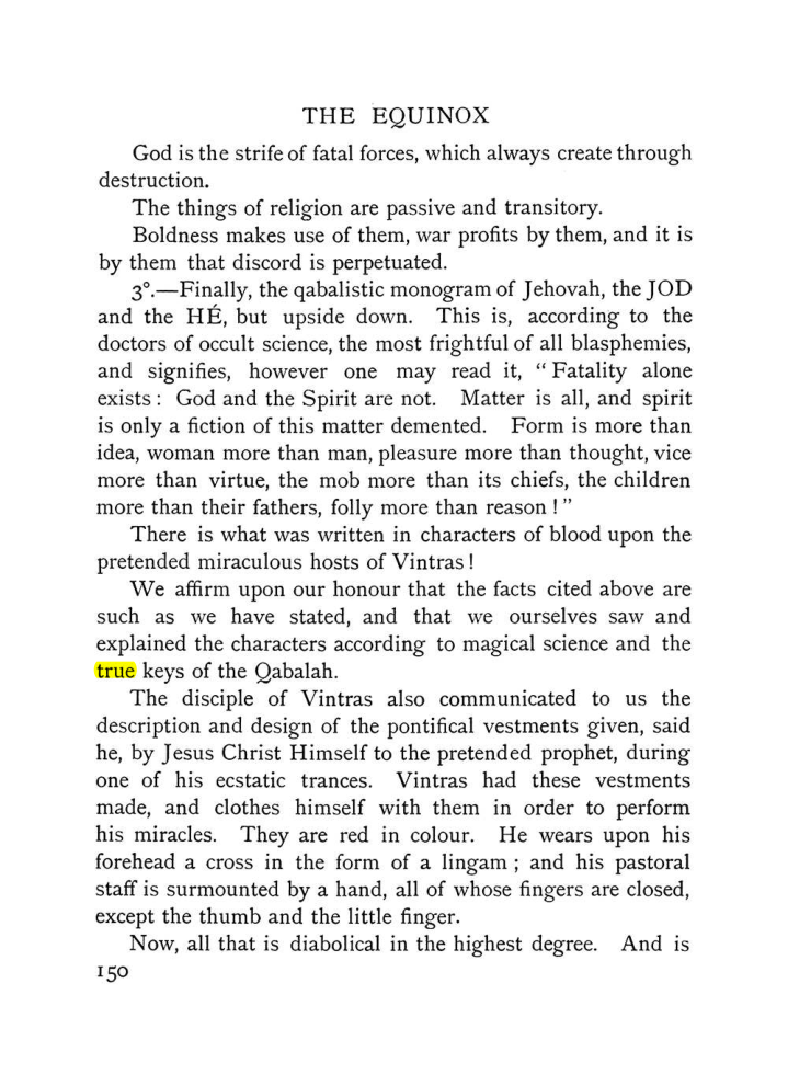 Original scan of The Equinox (Volume I, Number X), PDF page 448
