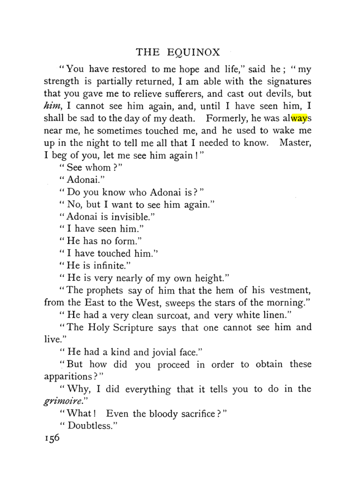 Original scan of The Equinox (Volume I, Number X), PDF page 454