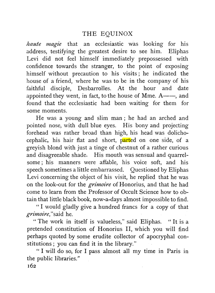 Original scan of The Equinox (Volume I, Number X), PDF page 460