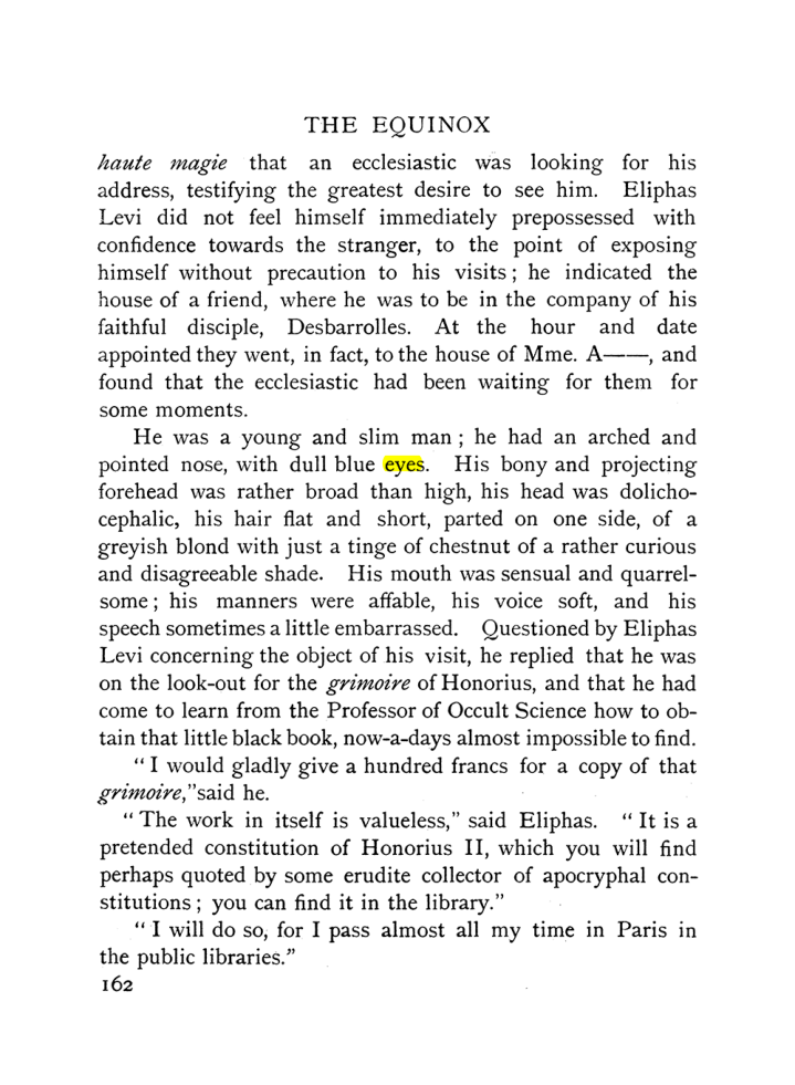Original scan of The Equinox (Volume I, Number X), PDF page 460