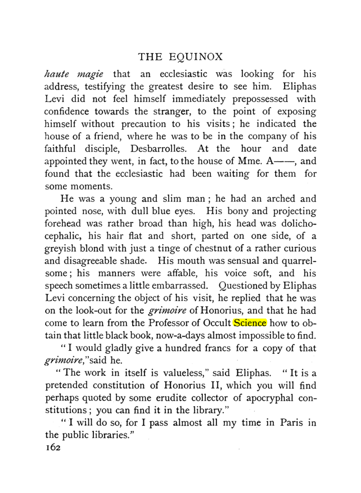Original scan of The Equinox (Volume I, Number X), PDF page 460