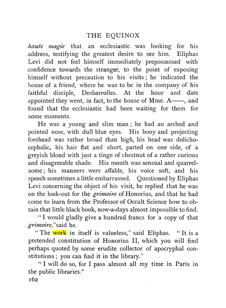 Original scan of The Equinox (Volume I, Number X), PDF page 460