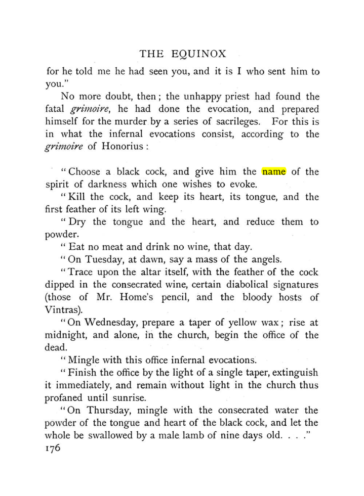 Original scan of The Equinox (Volume I, Number X), PDF page 474