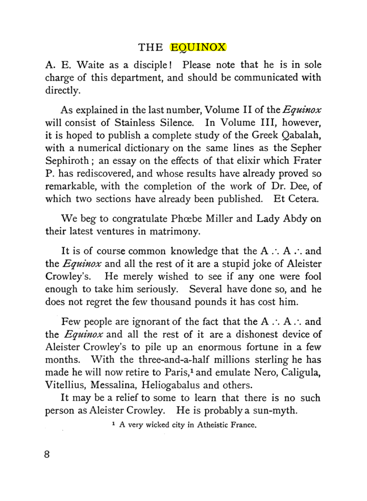 Original scan of The Equinox (Volume I, Number X), PDF page 48