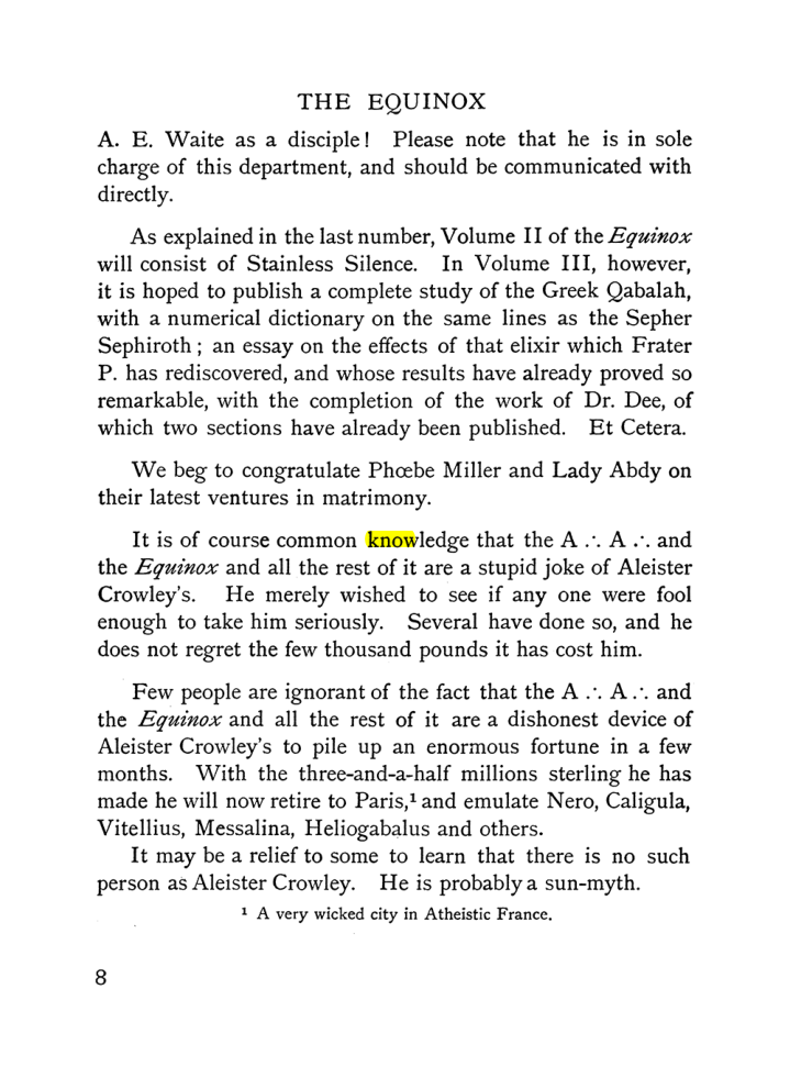 Original scan of The Equinox (Volume I, Number X), PDF page 48