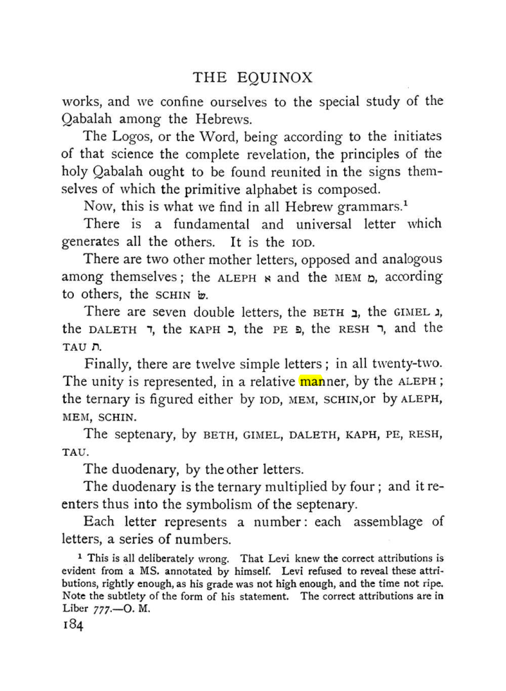 Original scan of The Equinox (Volume I, Number X), PDF page 482