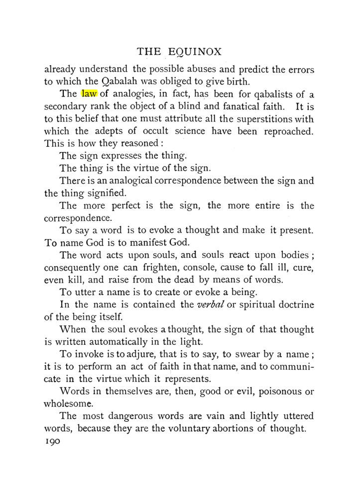 Original scan of The Equinox (Volume I, Number X), PDF page 488