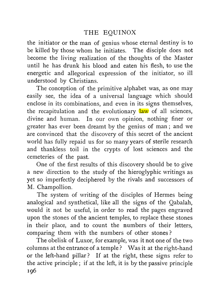 Original scan of The Equinox (Volume I, Number X), PDF page 494
