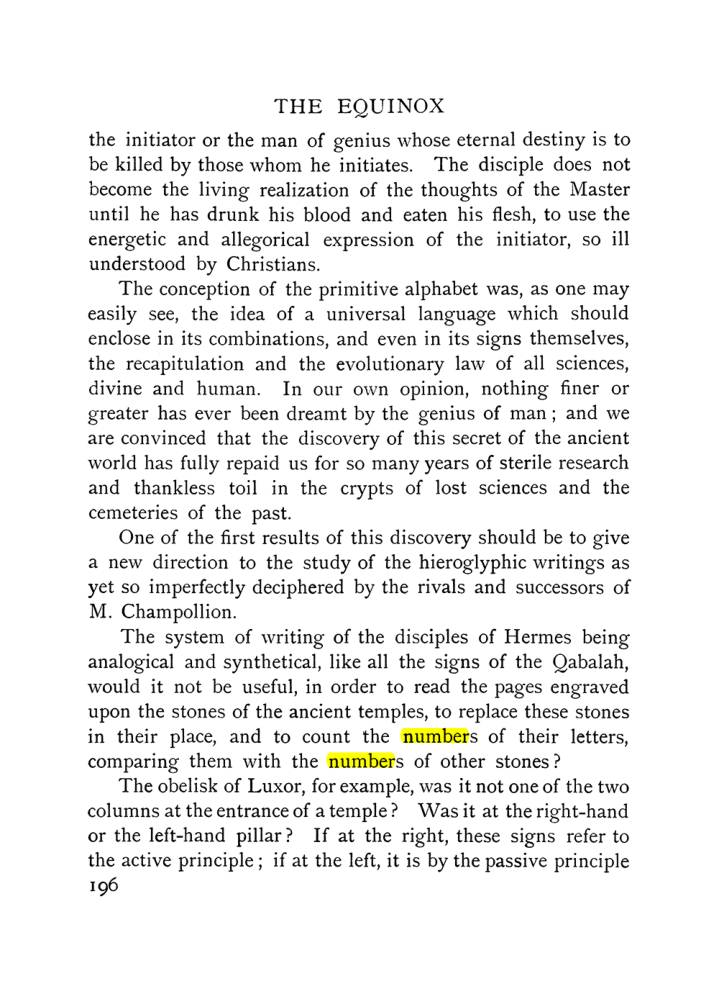 Original scan of The Equinox (Volume I, Number X), PDF page 494