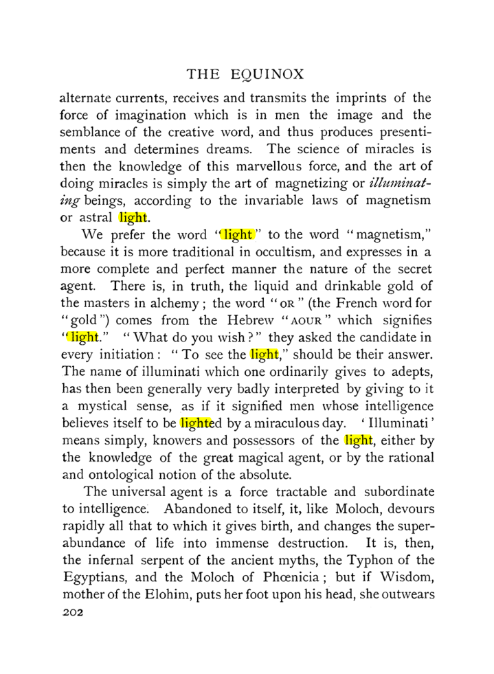 Original scan of The Equinox (Volume I, Number X), PDF page 500