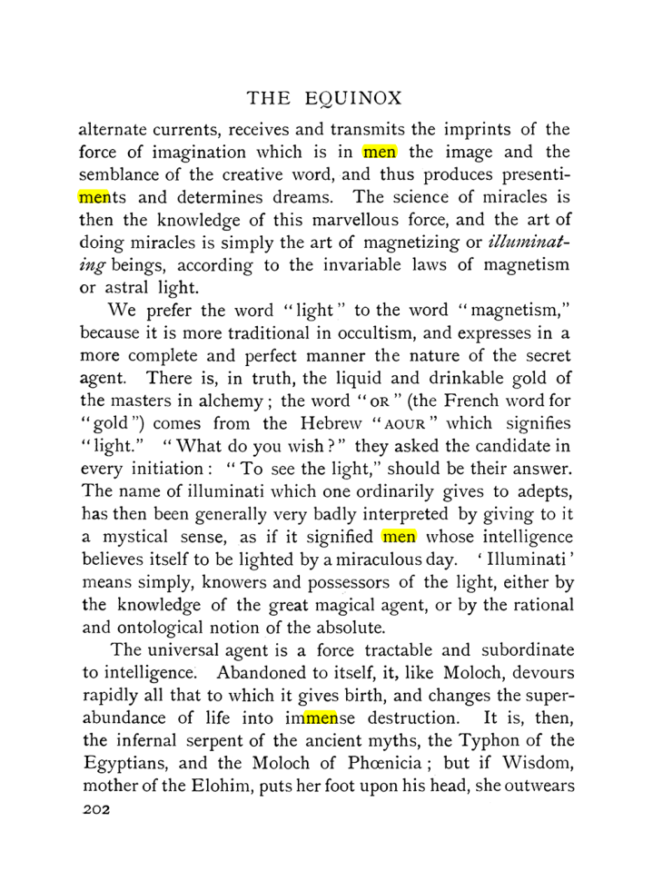 Original scan of The Equinox (Volume I, Number X), PDF page 500