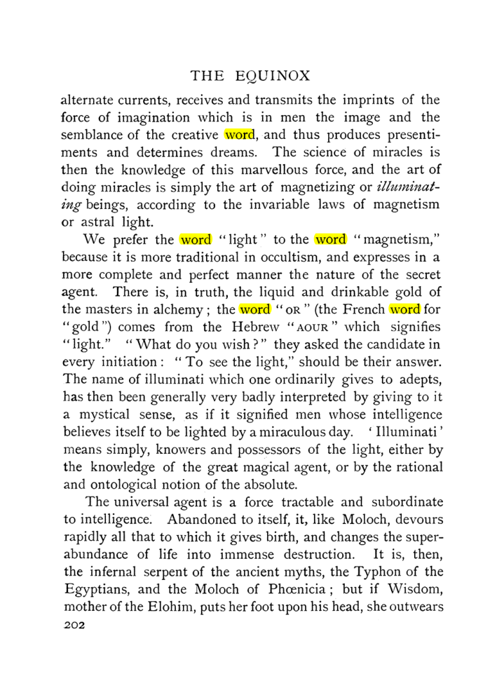 Original scan of The Equinox (Volume I, Number X), PDF page 500