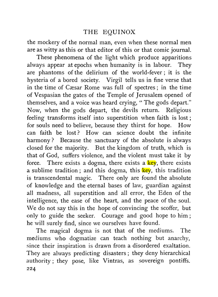 Original scan of The Equinox (Volume I, Number X), PDF page 522