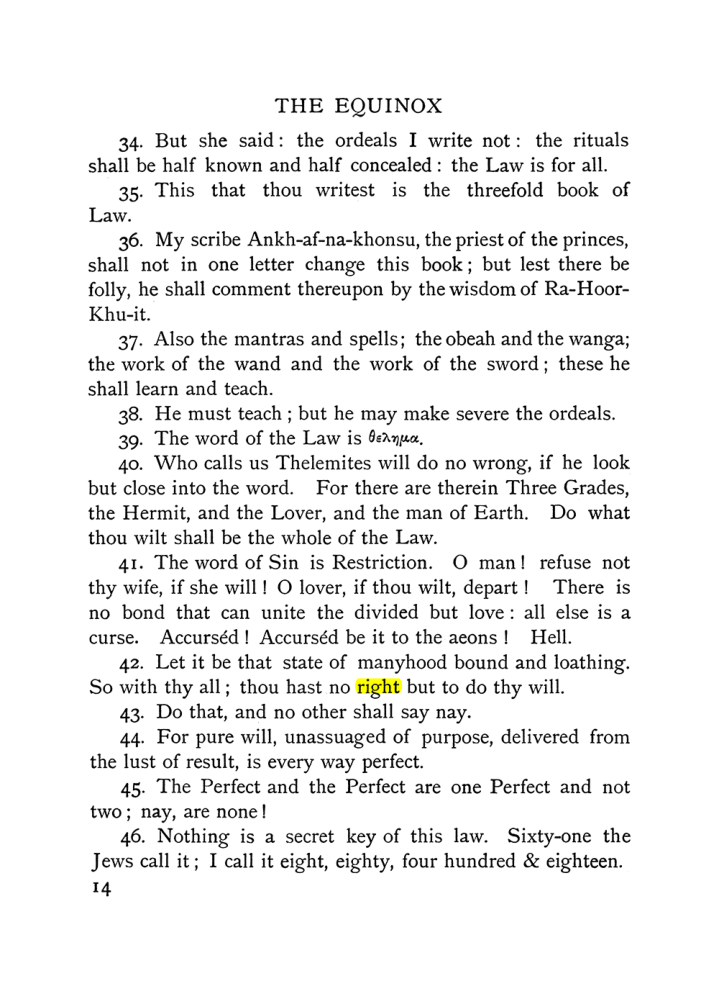 Original scan of The Equinox (Volume I, Number X), PDF page 54