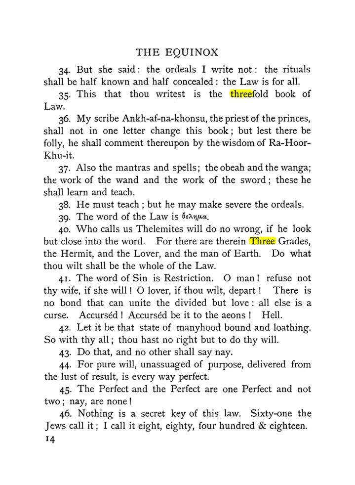 Original scan of The Equinox (Volume I, Number X), PDF page 54