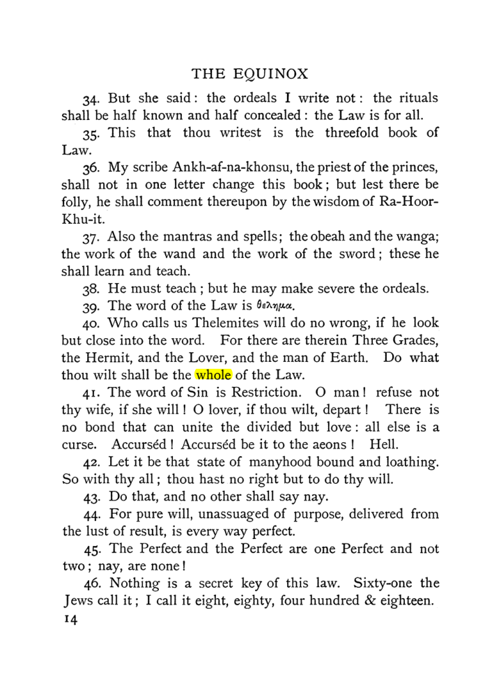 Original scan of The Equinox (Volume I, Number X), PDF page 54