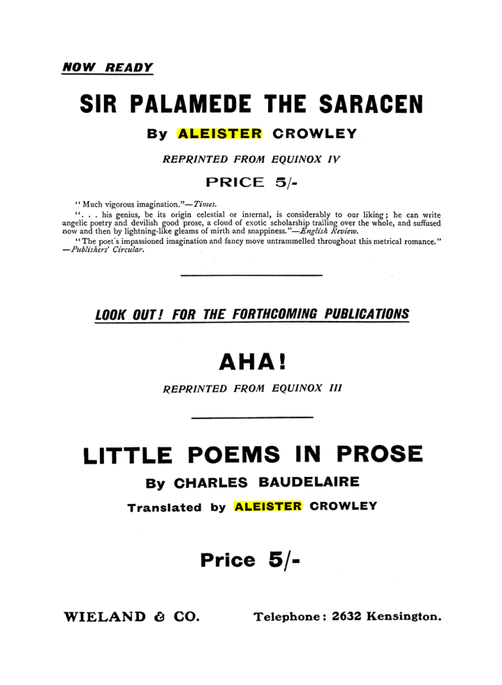 Original scan of The Equinox (Volume I, Number X), PDF page 591