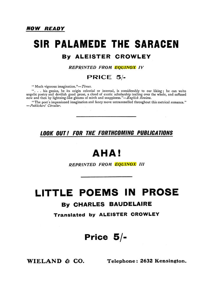Original scan of The Equinox (Volume I, Number X), PDF page 591