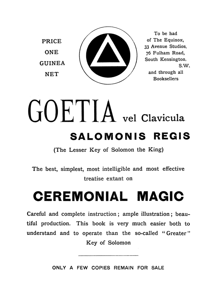 Original scan of The Equinox (Volume I, Number X), PDF page 592