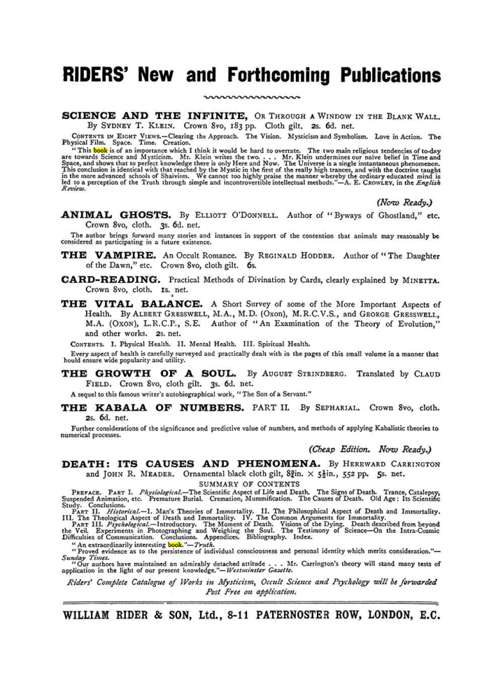 Original scan of The Equinox (Volume I, Number X), PDF page 594