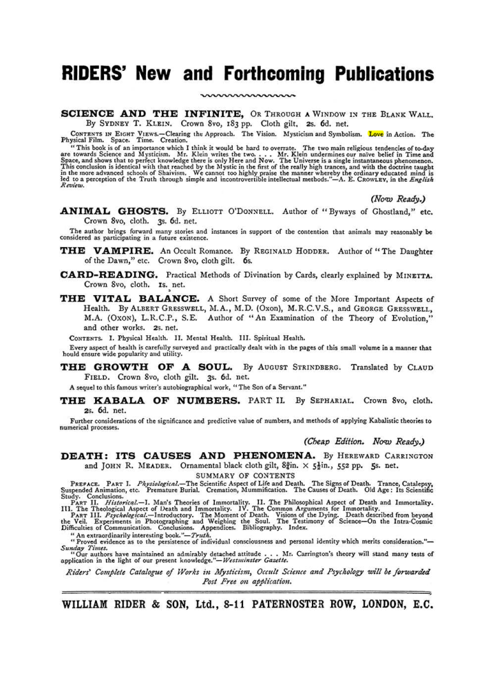 Original scan of The Equinox (Volume I, Number X), PDF page 594