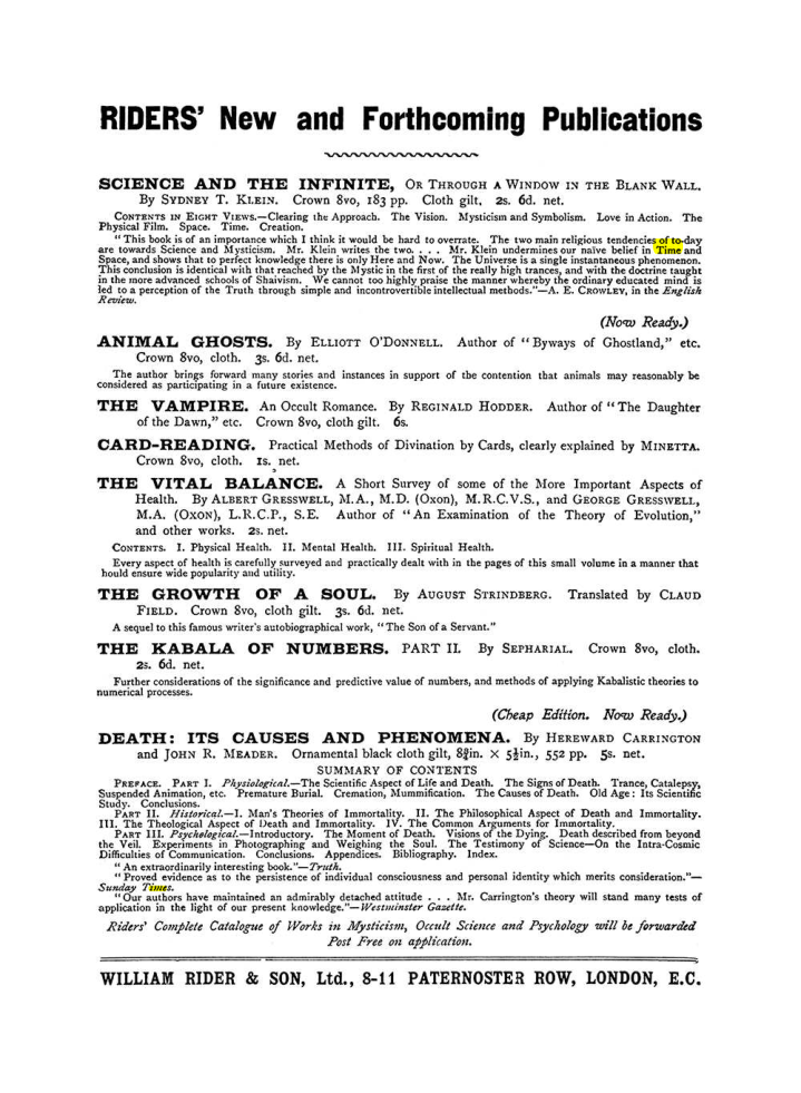 Original scan of The Equinox (Volume I, Number X), PDF page 594