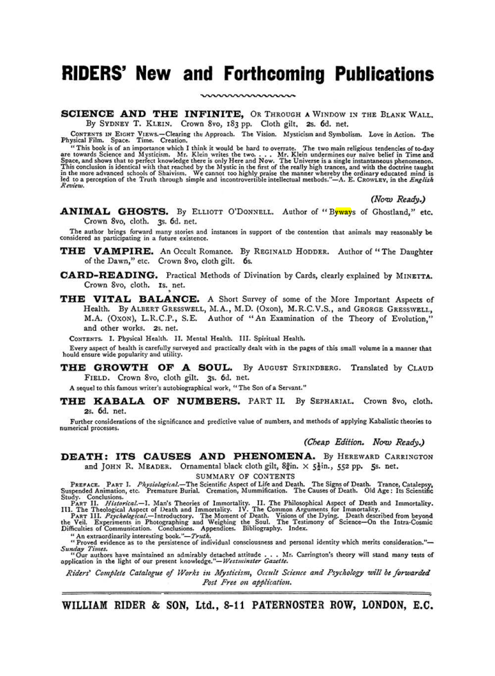 Original scan of The Equinox (Volume I, Number X), PDF page 594