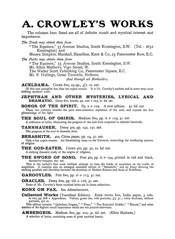 Original scan of The Equinox (Volume I, Number X), PDF page 596