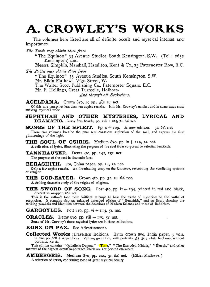 Original scan of The Equinox (Volume I, Number X), PDF page 596