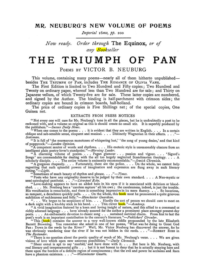 Original scan of The Equinox (Volume I, Number X), PDF page 599