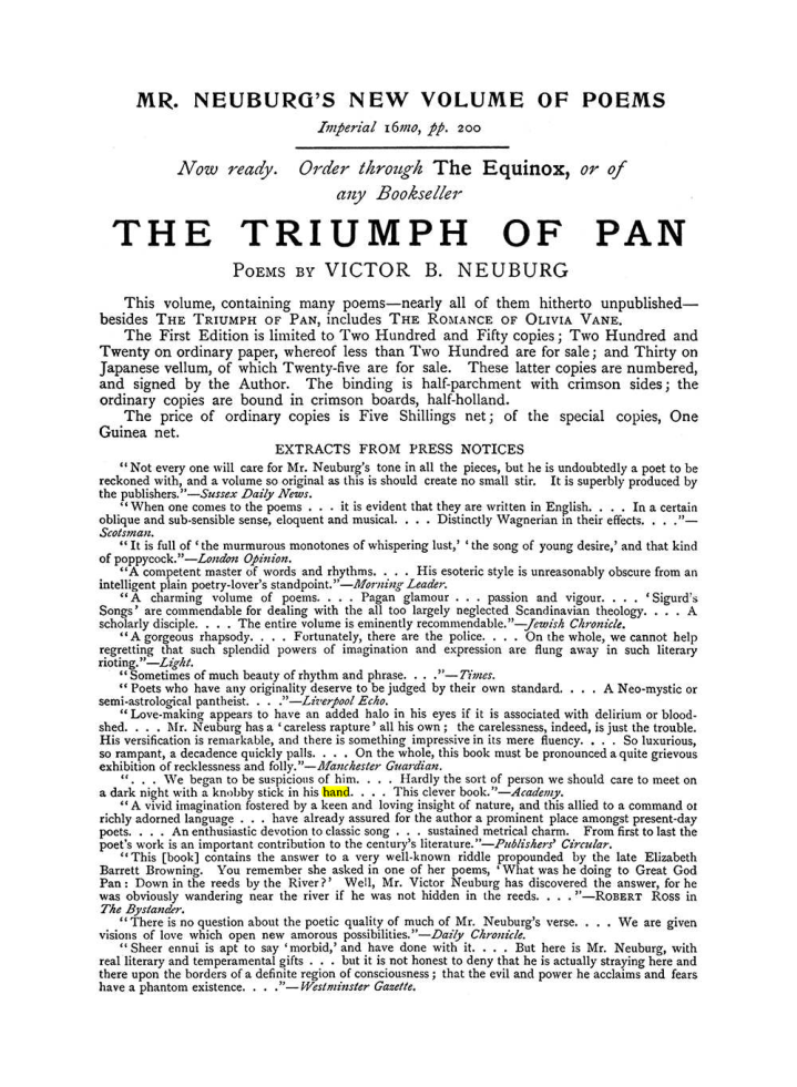 Original scan of The Equinox (Volume I, Number X), PDF page 599