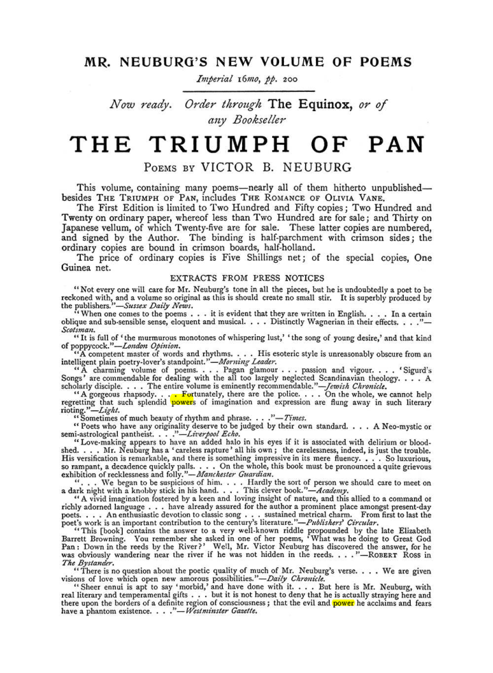 Original scan of The Equinox (Volume I, Number X), PDF page 599