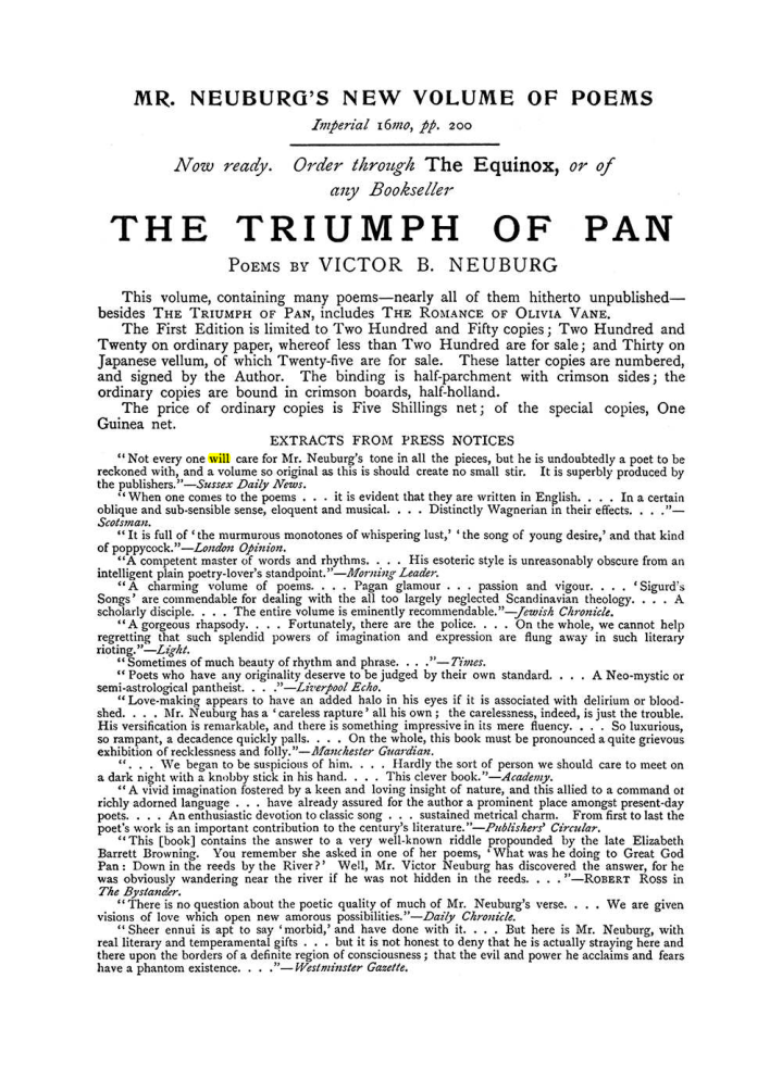 Original scan of The Equinox (Volume I, Number X), PDF page 599